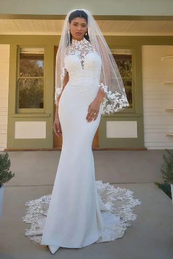 Casablanca Bridal Leandra #3 Ivory thumbnail